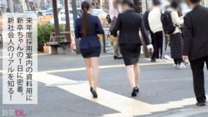 【新人】おっぱい！おっぱい！こんな新卒入ってきたらそりゃ男性社員の鼻息も荒くなりますよwww 早速マ●コぬるぬるにしちゃって会社に何しにきてんだお前www
